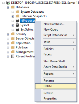 MOVING DATABASES TO THE NEW SERVER